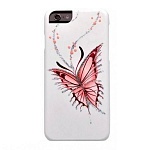 Чехол для iPhone 6 iCover Butterfly White\Pink