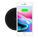 Быстрое беспроводное зарядное устройство Momax Q.Pad X Ultra Slim Wireless Charger UD6 (черное)