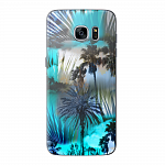 Чехол для Samsung Galaxy S7 edge Deppa Art Case Back to summer Пальмы