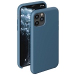 Чехол Deppa Liquid Silicone Case для Apple iPhone 11 Pro (синий)