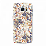 Чехол для Samsung Galaxy S7 edge Deppa Art Case Flowers Ромашки