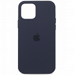 Силиконовый чехол Silicone Case для Apple iPhone 12 Pro Max (синий)