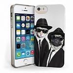Чехол силиконовый для iPhone 5S/5 Pets Rock Premium Gel Shell Brothers 