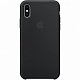 Силиконовый чехол для iPhone X Silicone Case (черный)
