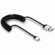 Кабель Lightning to USB Just Mobile AluCable Twist 1.8m для iPhone 5\6, iPad mini, iPad Air, iPad 4