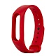 Ремешок силиконовый для Xiaomi Mi Band 2 красный