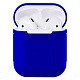 Силиконовый чехол для Apple AirPods Silicone Case (синий)