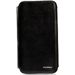 Кожаный чехол для Samsung Galaxy Note 2 nuoku (черный)