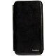Кожаный чехол для Samsung Galaxy Note 2 nuoku (черный)