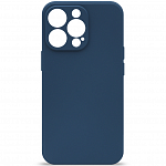 Чехол BoraSCO Soft Touch для Apple iPhone 13 Pro (синий)