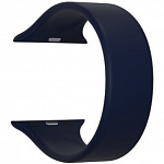 Силиконовый моно-ремешок Lyambda Atria для Apple Watch 42mm\44mm (темно-синий)