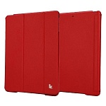 Чехол JisonCase Executive Smart Cover для Apple iPad Air 2\Air  красный