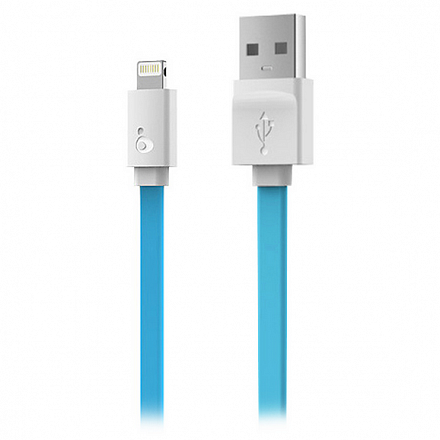 Кабель передачи данных iHave Lightning to USB MFI 1 м для iPhone 5\6, iPad mini, iPad Air, iPad 4 (голубой)