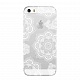 Силиконовый чехол Olle для iPhone 5/5S/SE (Кружево)