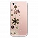 Силиконовый чехол Olle для Apple iPhone 7 (Снежинки)