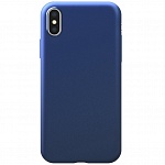 Чехол для Apple iPhone XS Max Deppa Case Silk (синий)