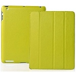 Jison Case Smart Leather Case lime кожаный чехол для iPad 2\iPad 3 new
