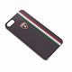 Пластиковый чехол-накладка lamborghini для iPhone 5/5S tricolor-D1 черный