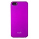 Чехол-накладка пластиковая Moshi для iPhone 5 сиреневая