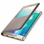 Чехол для Galaxy S6 Edge Plus Samsung S View Cover CG928PFEGRU (золотой)