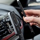 Автомобильный держатель магнитный в воздуховод Deppa Mage Safe Qi для iPhone (черный)