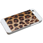Чехол для iPhone 5/5S Ppyple Metal Jacket leopard white