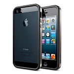 Бампер SGP iPhone 5, 5s Case Neo Hybrid EX Metal (черный)