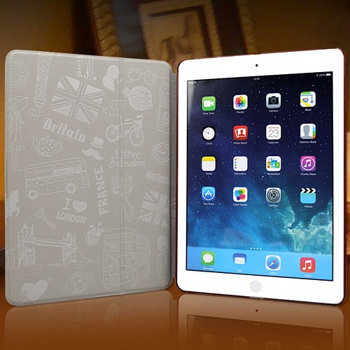 Чехол для iPad mini 1\2\3 City Case (синий)