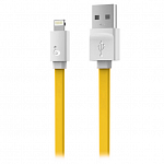Кабель передачи данных iHave Lightning to USB MFI 1 м для iPhone 5\6, iPad mini, iPad Air, iPad 4 (желтый)