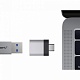 Переходник Elago USB-A to USB-C (серебристый) (EADP-ALUSBC-SL)