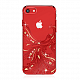 Чехол для Apple iPhone 7 Swarovski Kingxbar Phoenix Красный