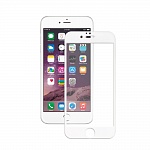 Защитное стекло Full для Apple iPhone 6 Plus Deppa 0.4 мм белое