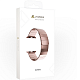 Ремешок из нержавеющей стали Lyambda Callisto для Apple Watch 42/44/45/49mm (розовое золото)