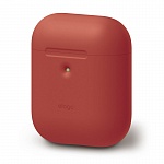 Силиконовый чехол для Apple AirPods Elago A2 Wireless Silicone Case (красный)