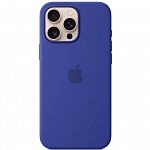 Чехол iPhone 16 Pro Max Silicone Case Magsafe (ультрамарине)