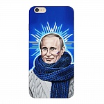 Чехол и защитная пленка для Apple iPhone 6 Plus Deppa Art Case Person Путин звезда