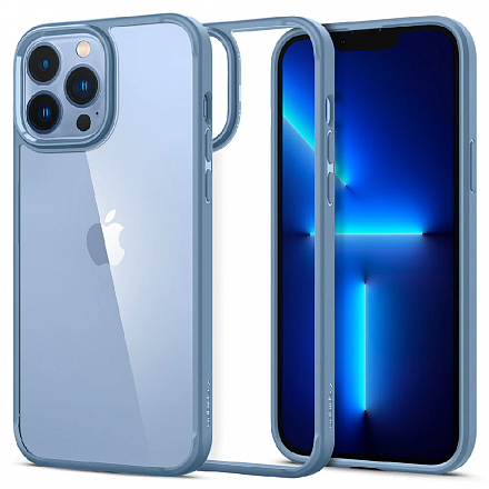 Чехол Spigen Ultra Hybrid для Apple iPhone 13 Pro Max (голубой)