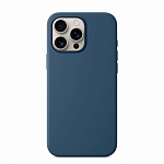 Чехол для iPhone 16 Pro Silicone Case MagSafe (темно-синий)