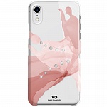 Чехол White Diamonds Liquids для Apple iPhone XR (розовое золото)