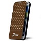 Чехол для Samsung Galaxy S5 Guess Gianina Booktype коричневый