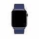 Ремешок кожаный HM Style Single Tour для Apple Watch 38mm\40mm (синий)