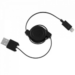 Retractable USB cable with Lightning connector для iPhone 5\6, iPad mini, iPad Air, iPad 4