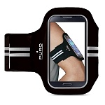 Спортивный чехол на руку Puro Universal Armband для смартфонов черный