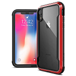 Противоударный чехол для Apple iPhone XR X-Doria Defense Shield (красный)