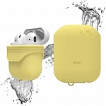 Силиконовый чехол для Apple AirPods Elago Waterproof Case (желтый)