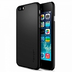 Пластиковый чехол для iPhone 6 4,7" SGP Thin Fit Series черный