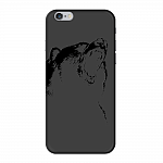 Чехол и защитная пленка для Apple iPhone 6 Deppa Art Case Black медведь