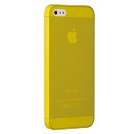 Чехол Ozaki O!coat 0.3 JELLY для iPhone 5 желтый