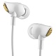 Стерео-наушники Rock Zircon Stereo Earphone белый