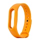 Ремешок силиконовый для Xiaomi Mi Band 2 оранжевый